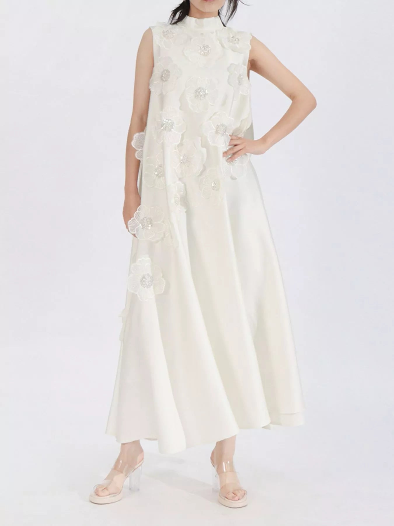 Floral embroidered maxi dress, Georgia southern style outfit inspiration