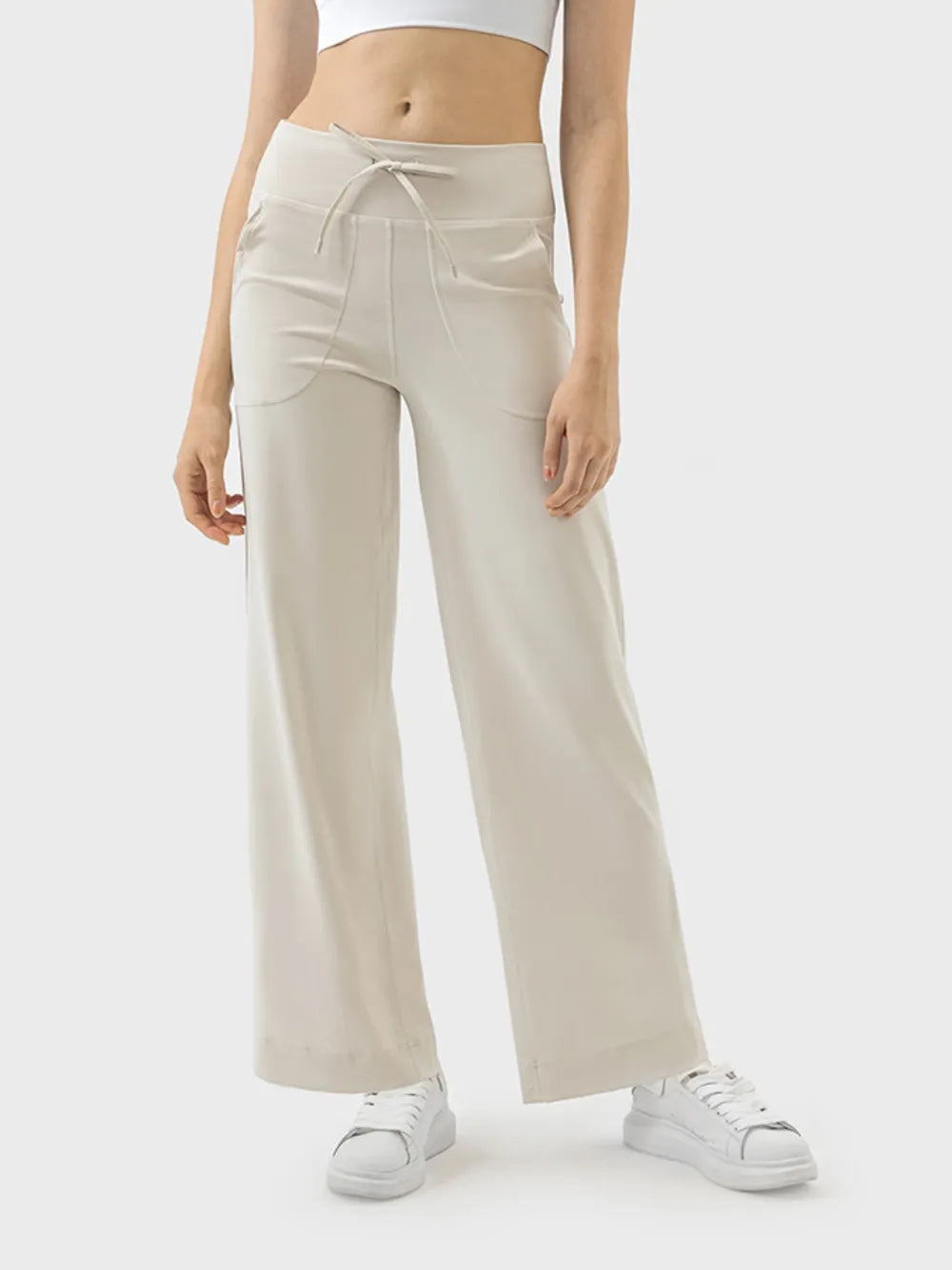 Active pants back view showing relaxed jogger fit