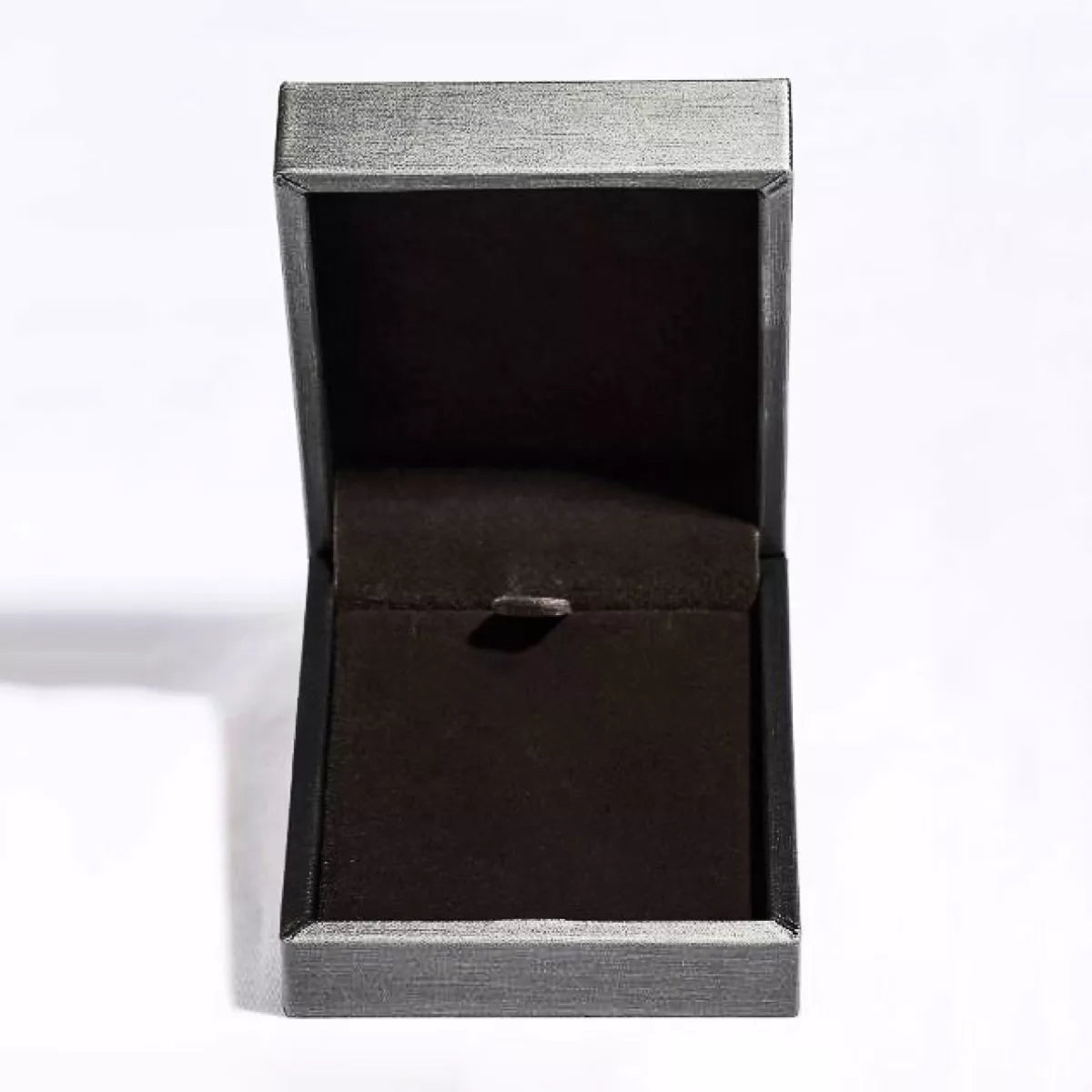 Heart shaped moissanite necklace with matching gift box