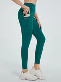 High waist gym leggings styled with tank top