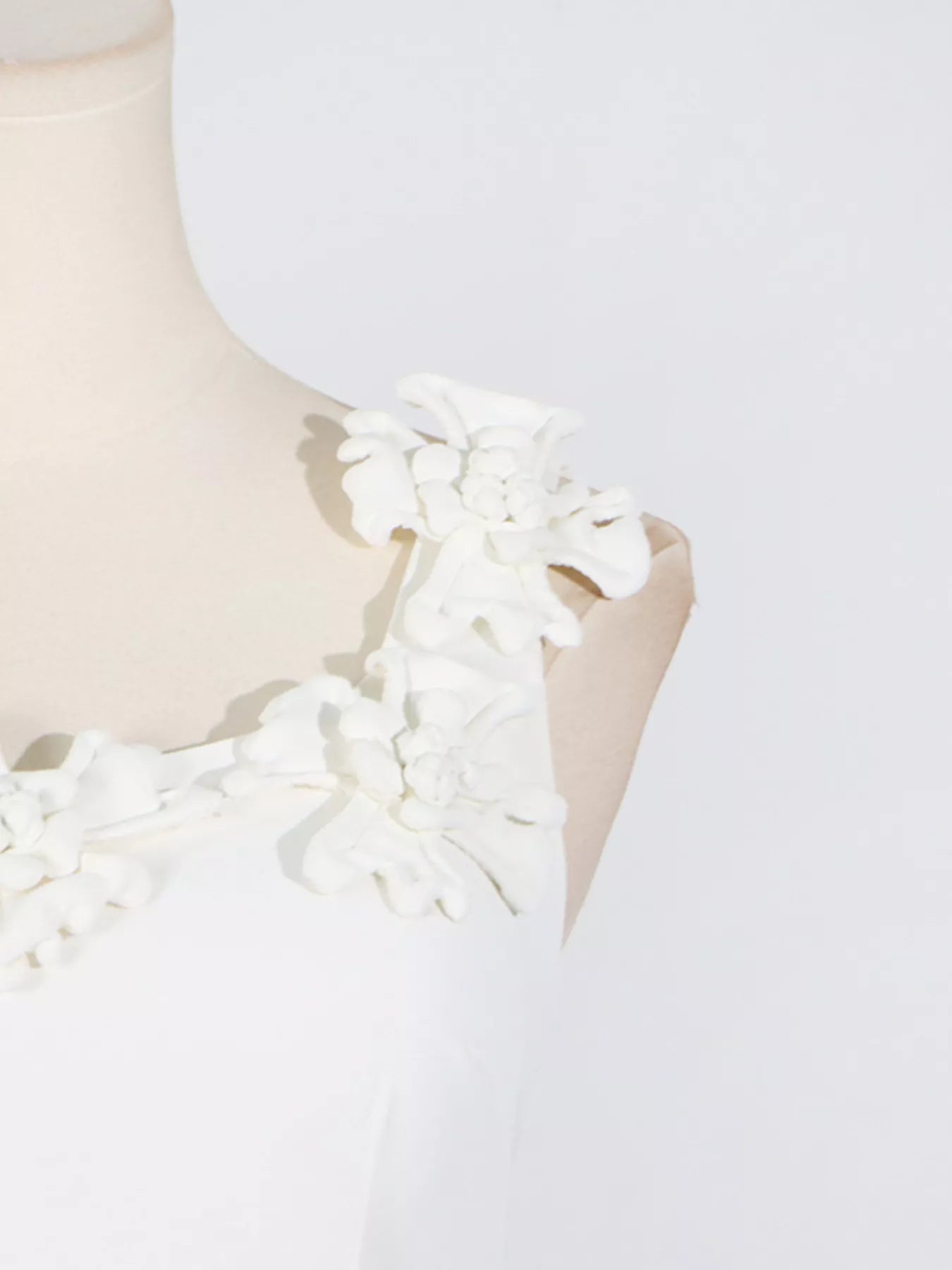 Floral embellished dress full length view