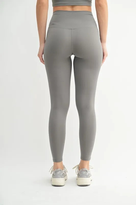 Contour leggings back view showing fit