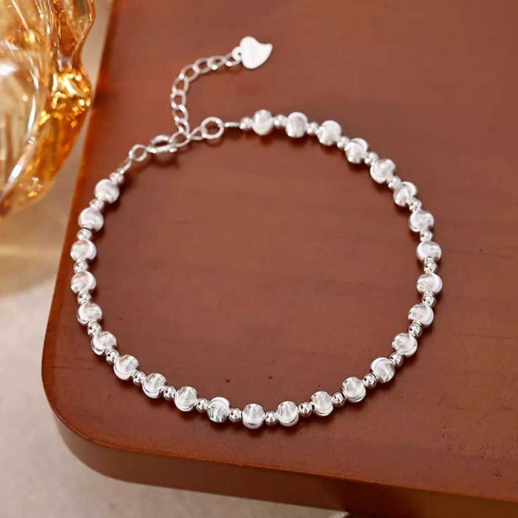 Sterling silver bracelet displayed in gift box