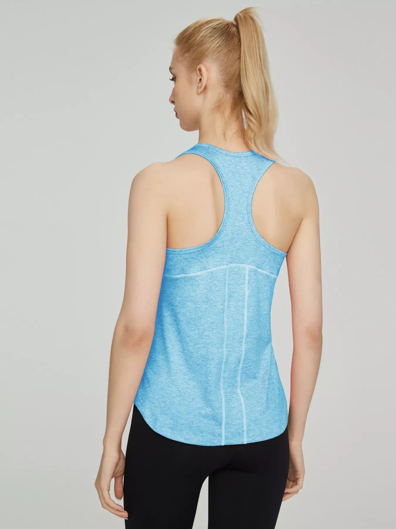Breathable tank top color range flat lay