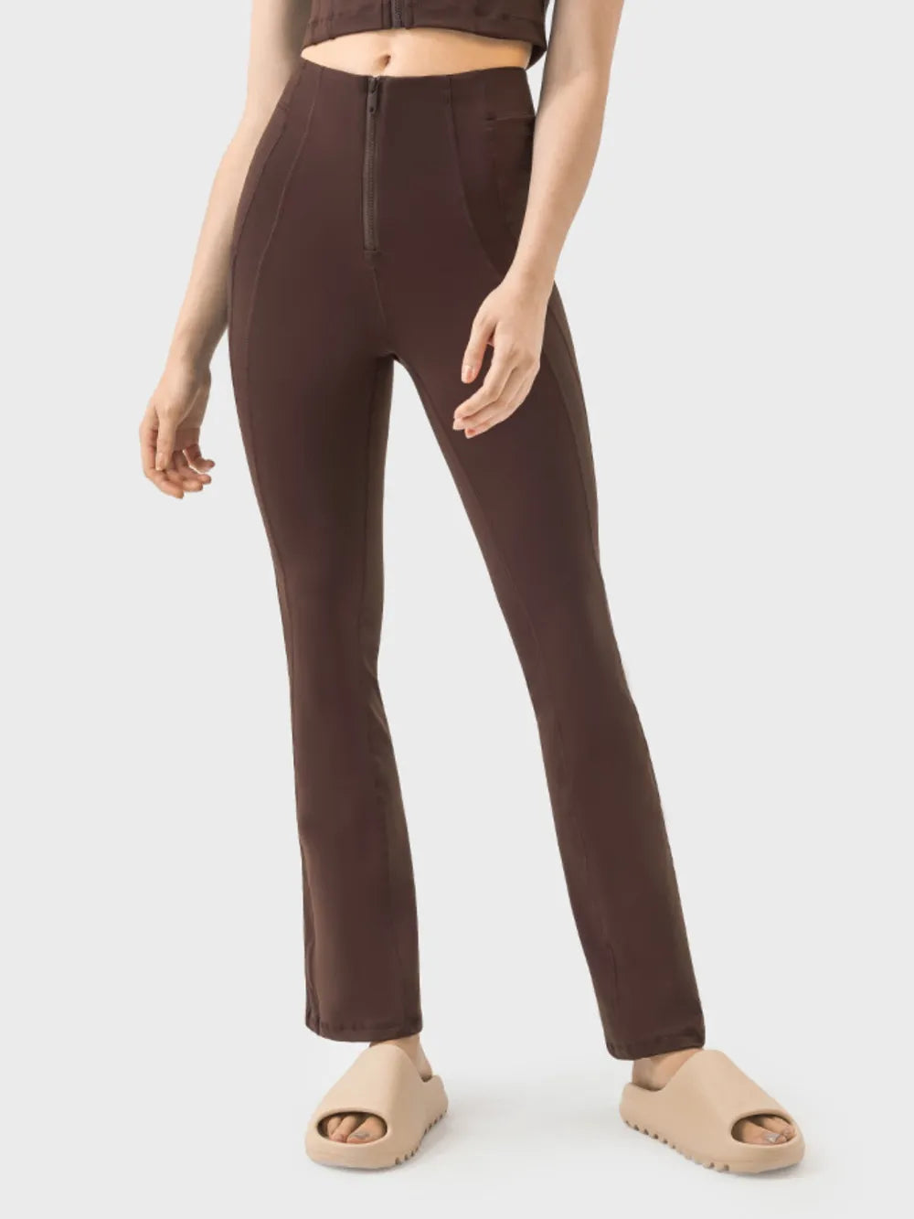 Active pants full length front view