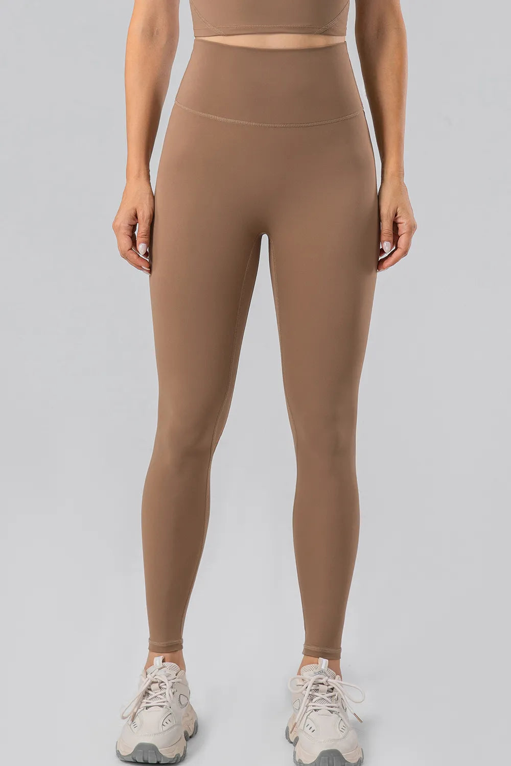 High waist leggings back view showing fit