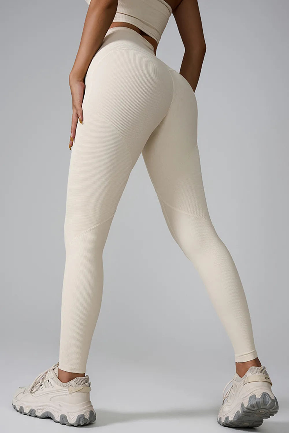 Active leggings back view