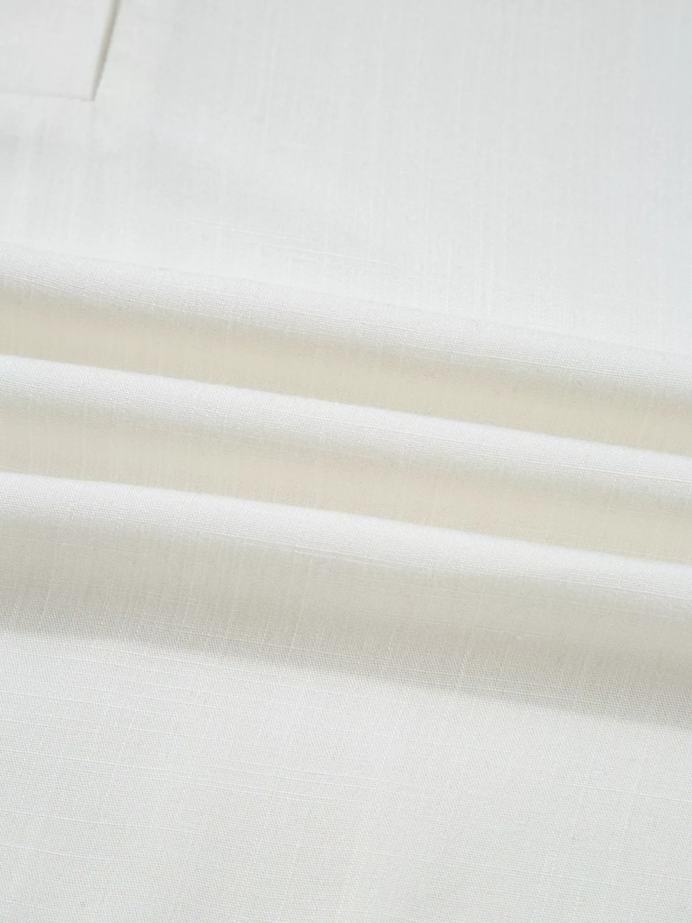 Long sleeve white shirt full length view
