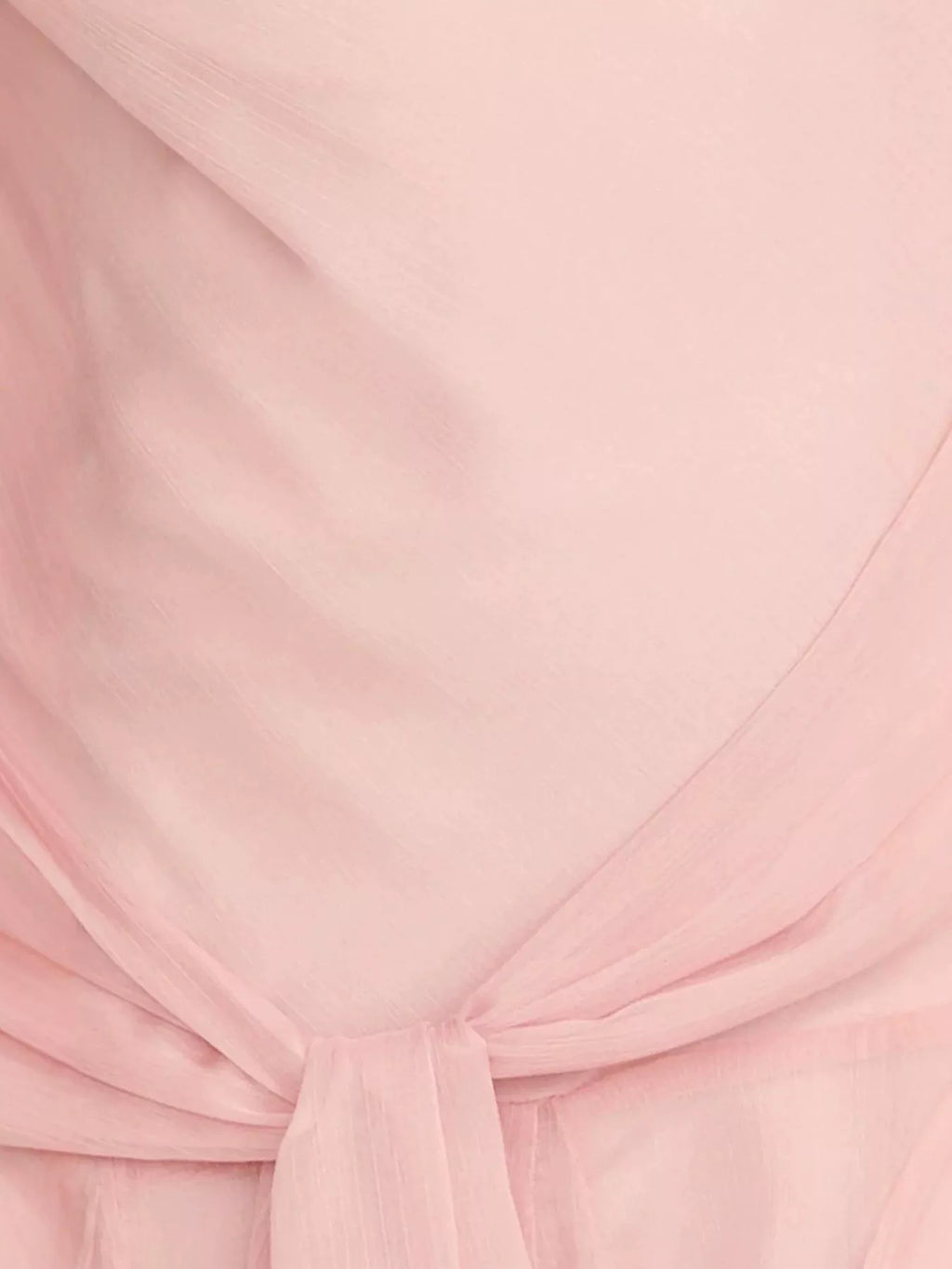 Pink spaghetti strap maxi dress styled on model