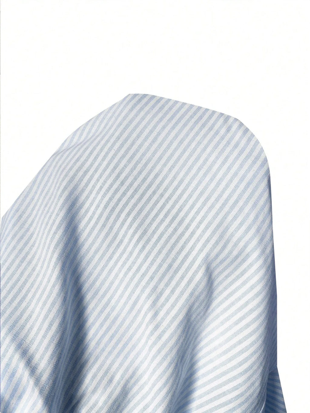 Light pink striped pants drawstring detail