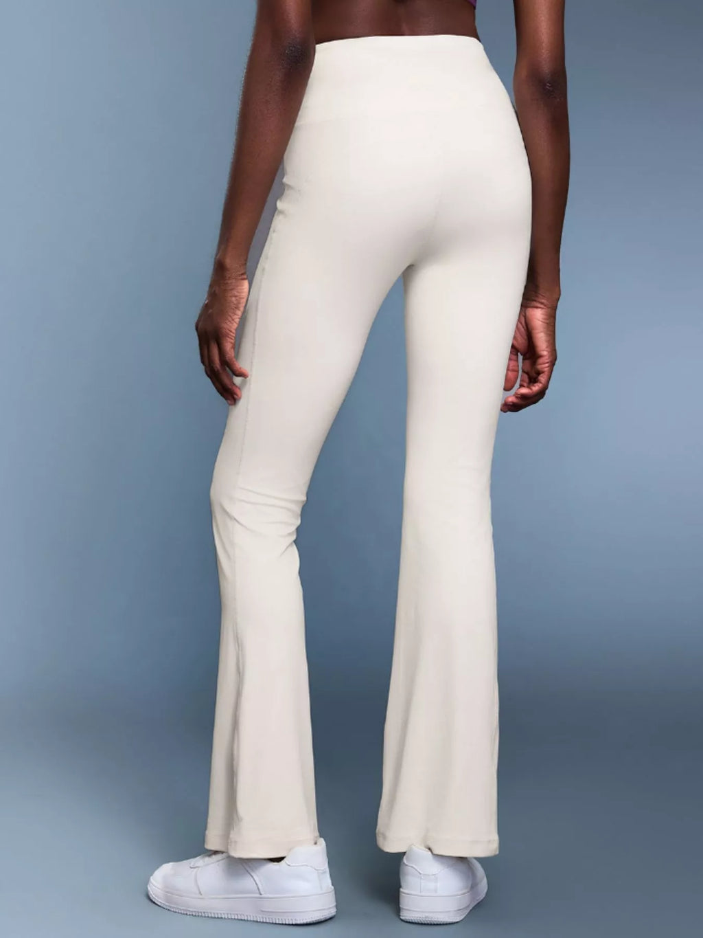 Flare active pants full outfit view