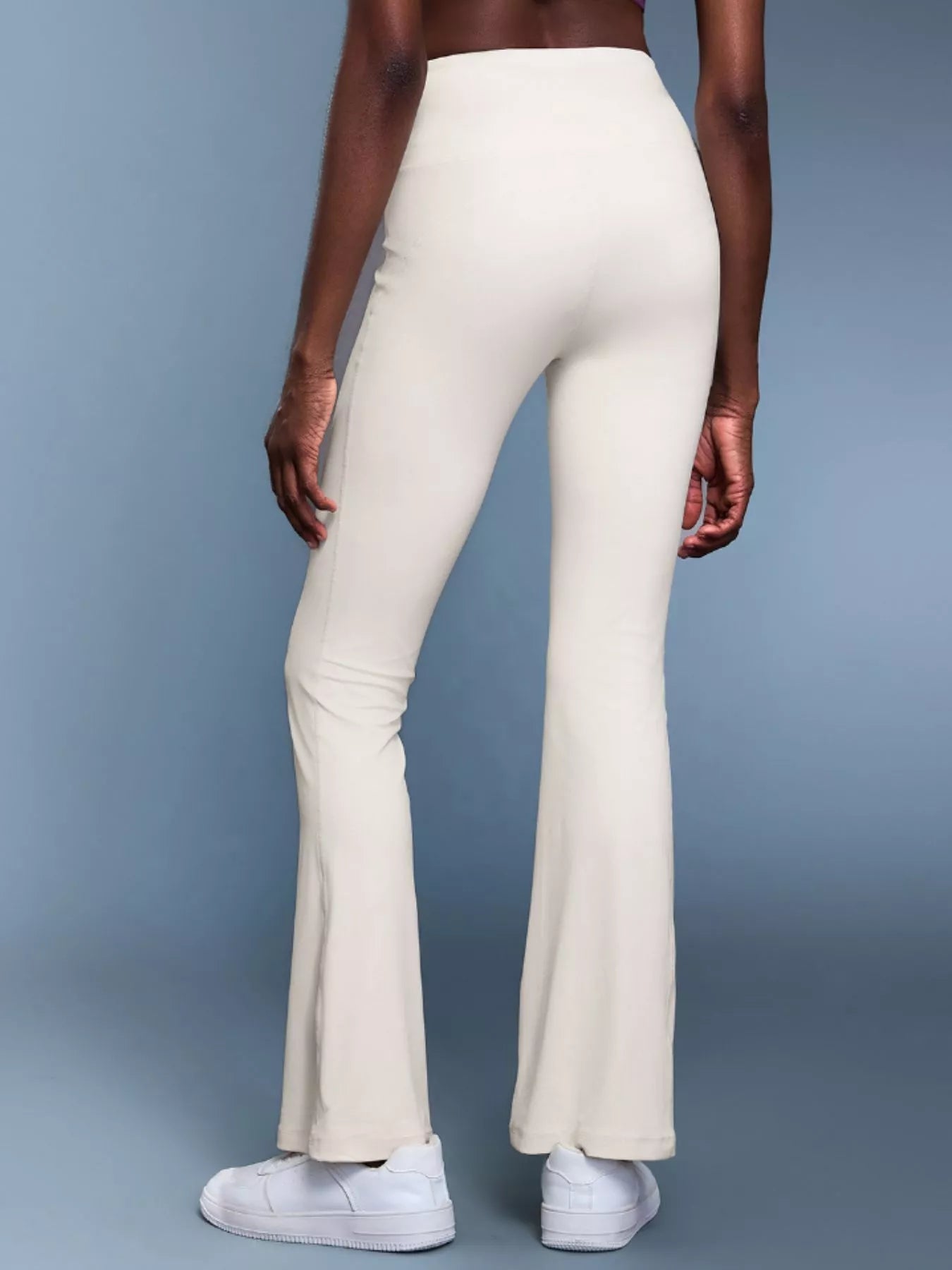 Flare active pants full outfit view