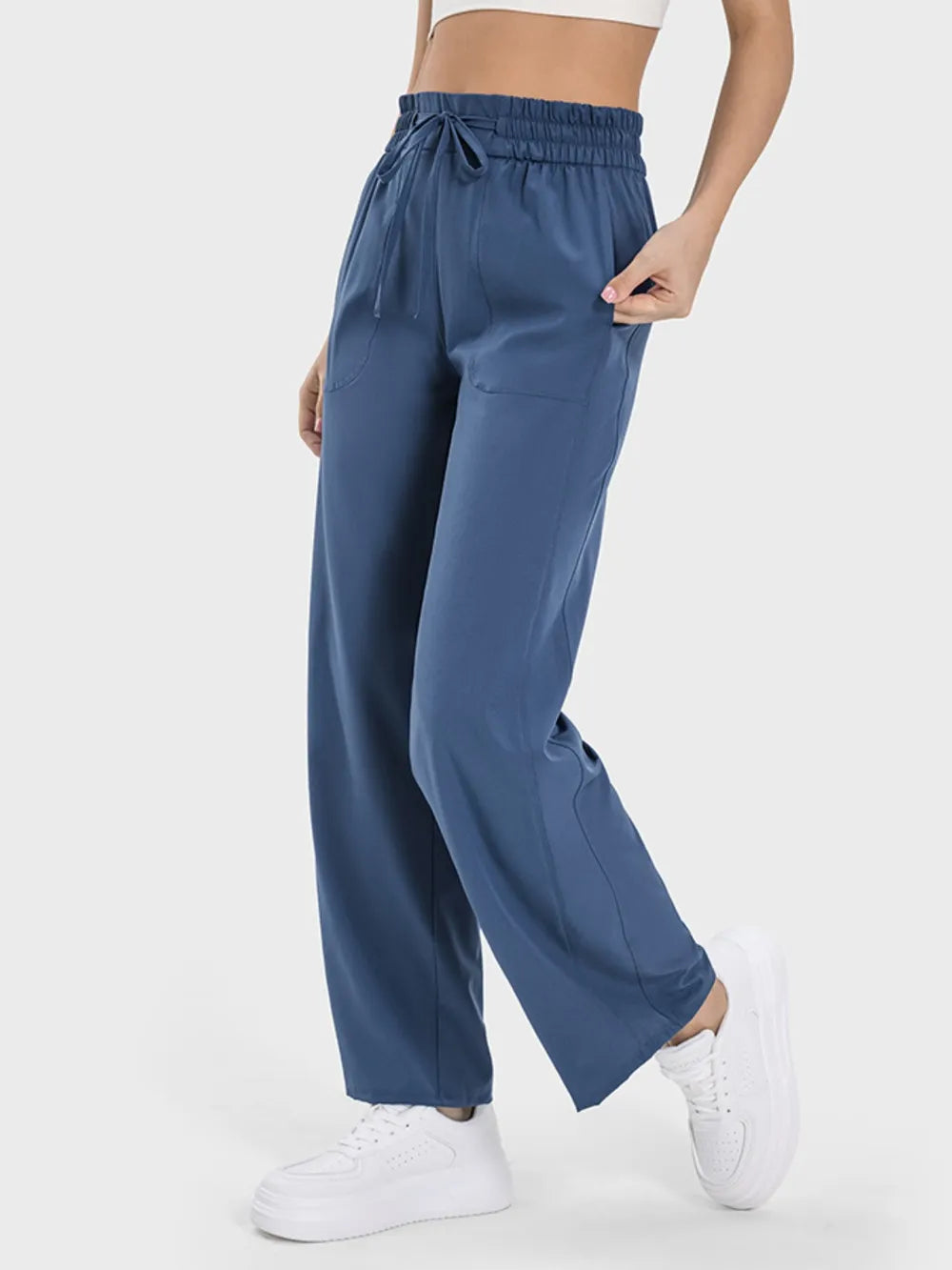 Active pants tapered leg detail view