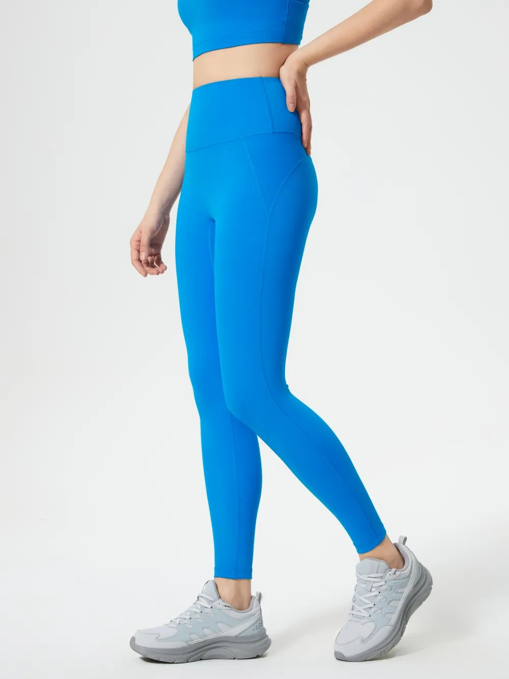 White leggings back view