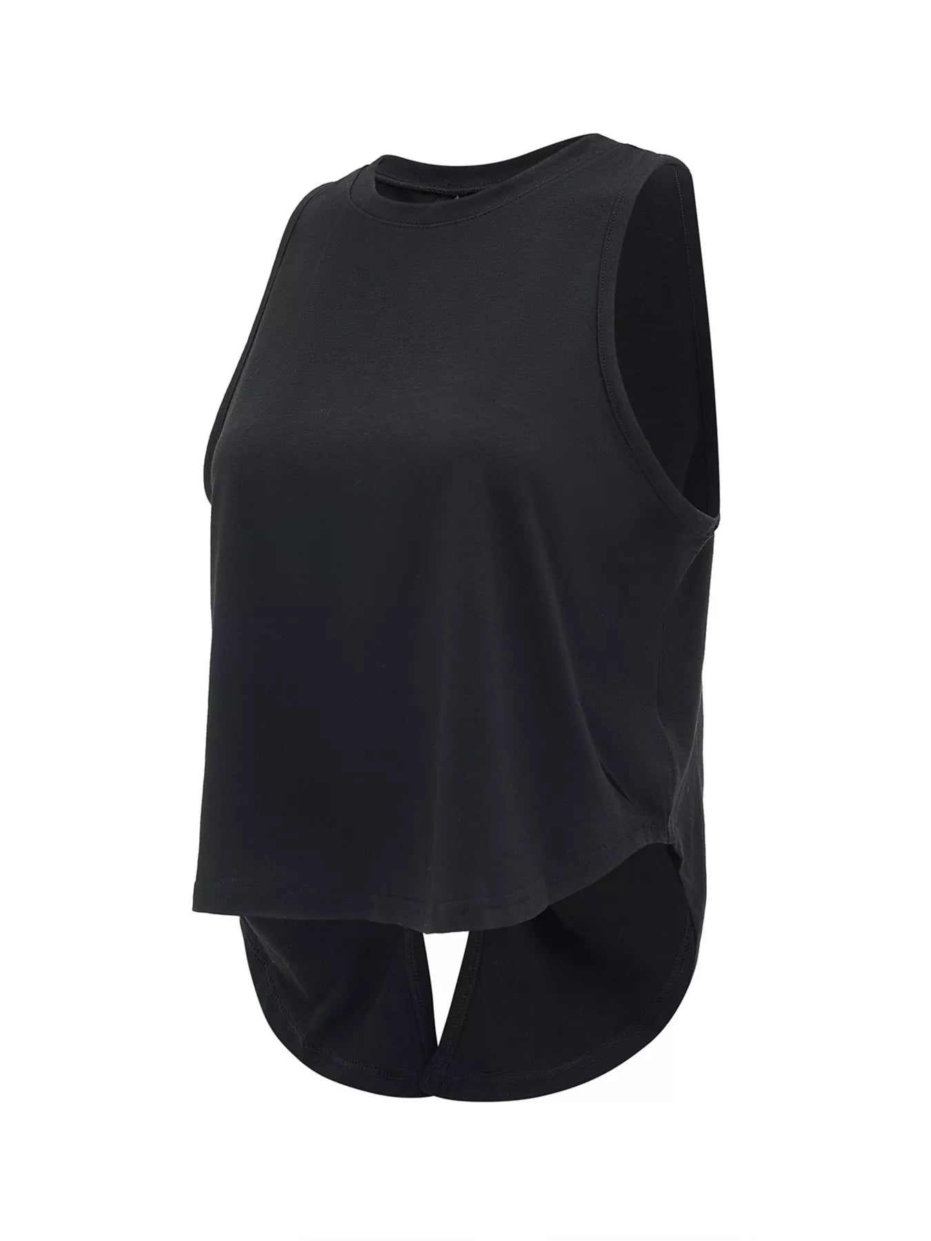 Cutout back active tank side profile