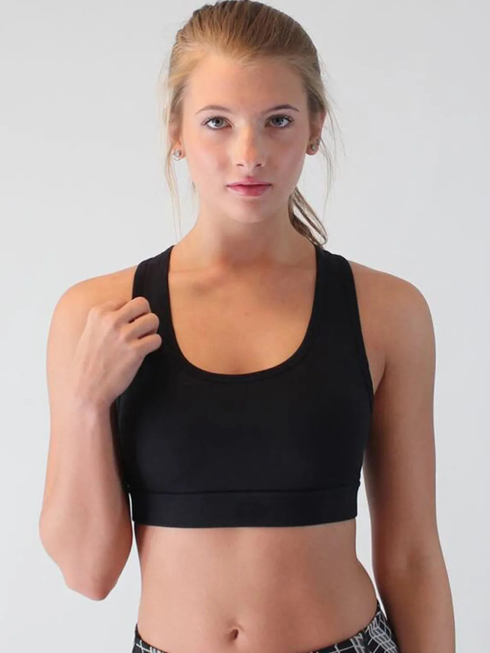 Black cutout workout tank