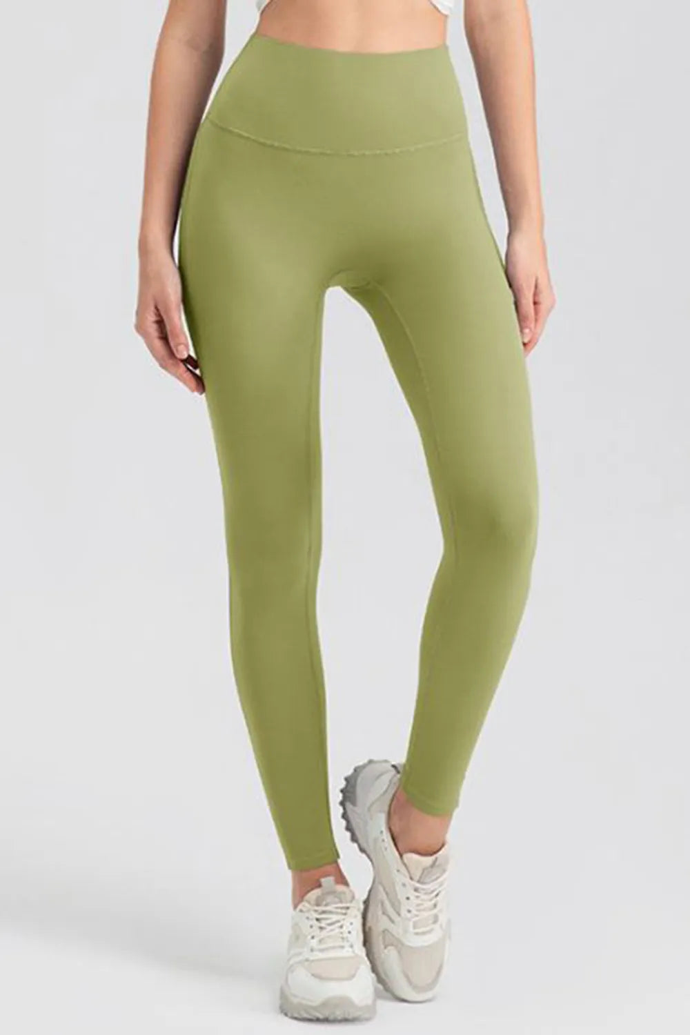 High waist skinny active pants in pink