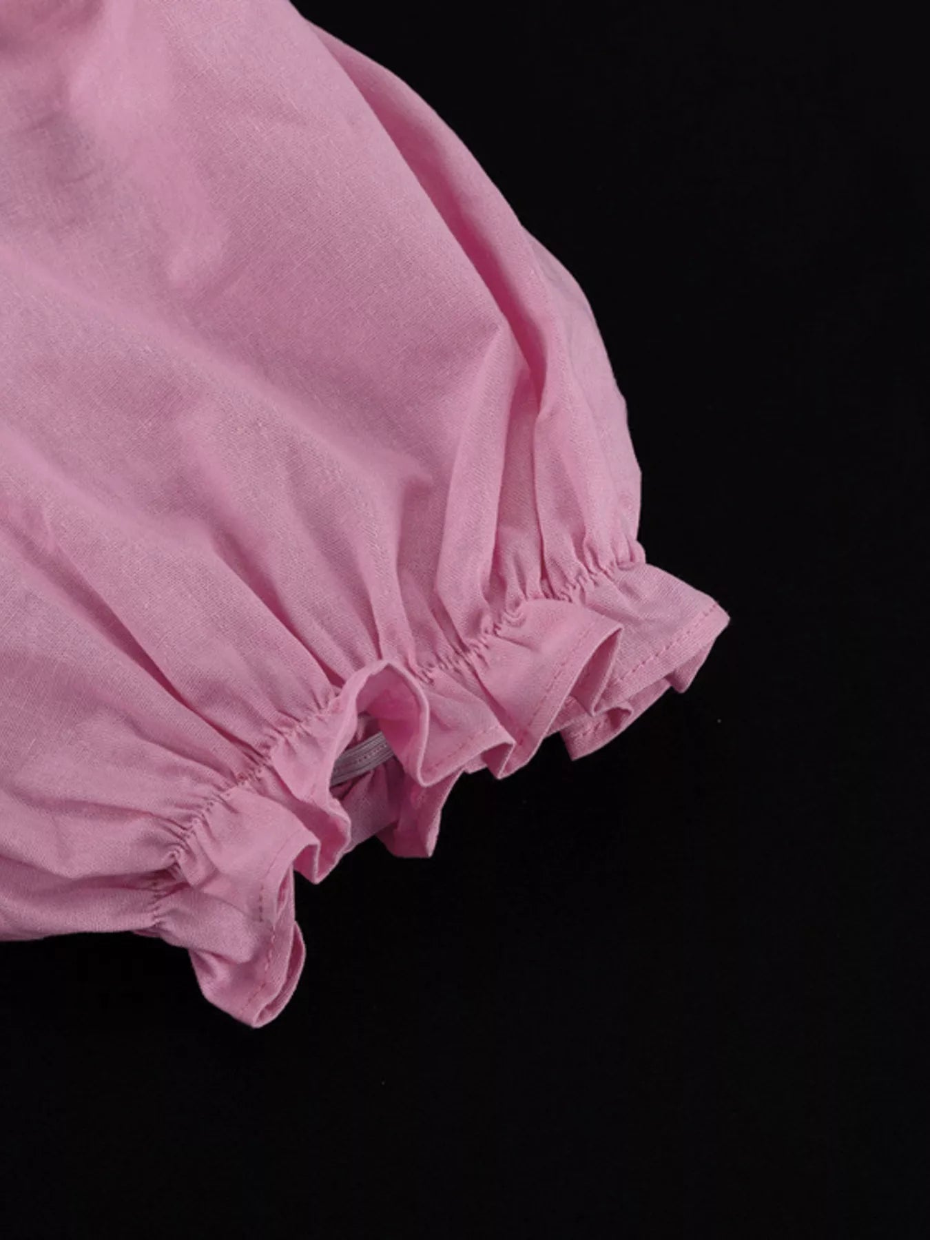 Tie waist maxi dress fabric detail