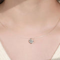 Moissanite sterling silver ring side view