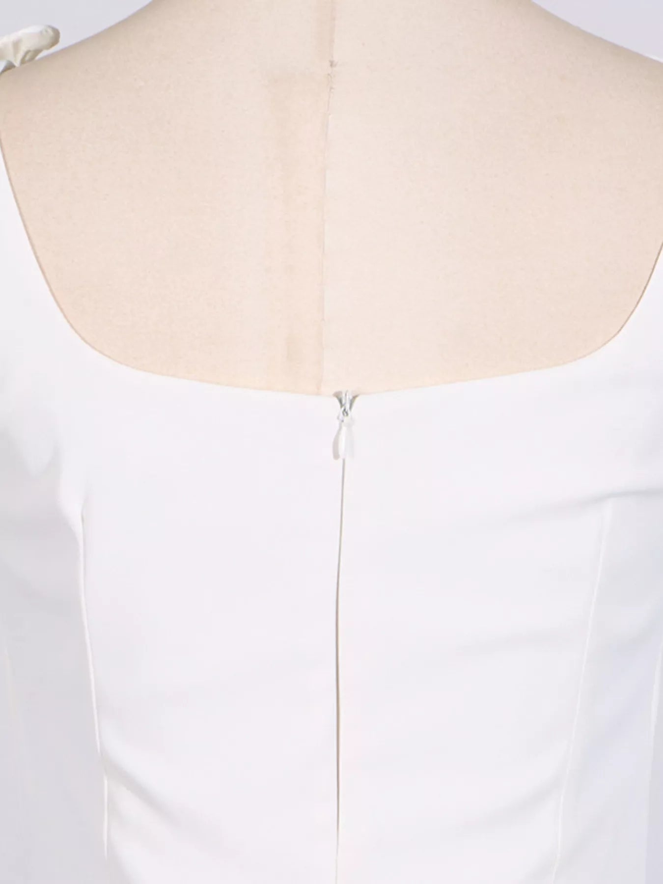 White midi dress event styled look