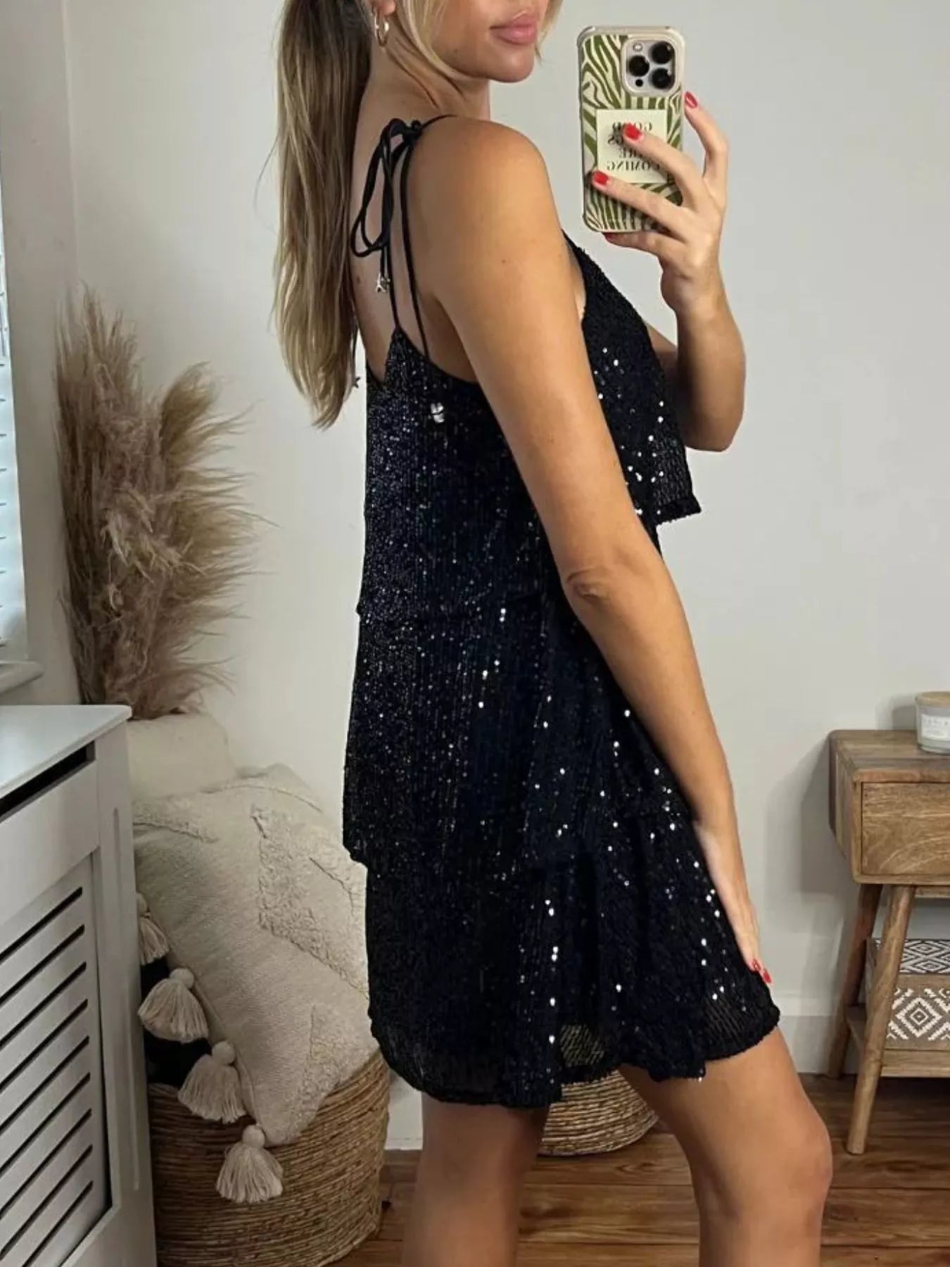 Plus size sparkly party dress full length